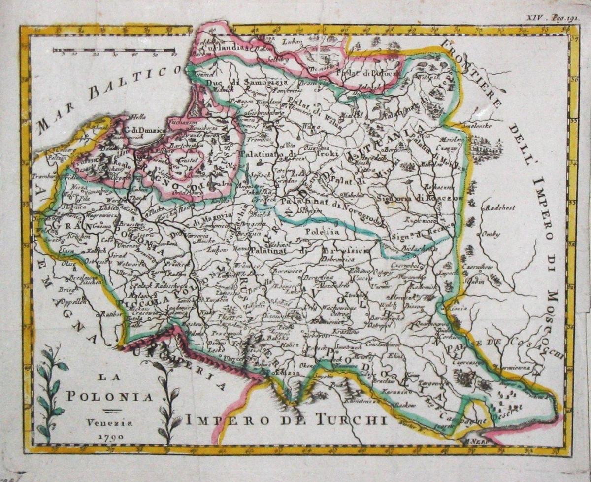 Kaart Leedu vana 